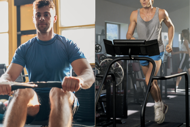 Is a rowing machine better than a treadmill?